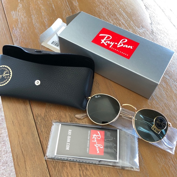 *SOLD* BRAND NEW Ray-Ban Round Metal Sunglasses RB 3447 - Picture 8 of 9